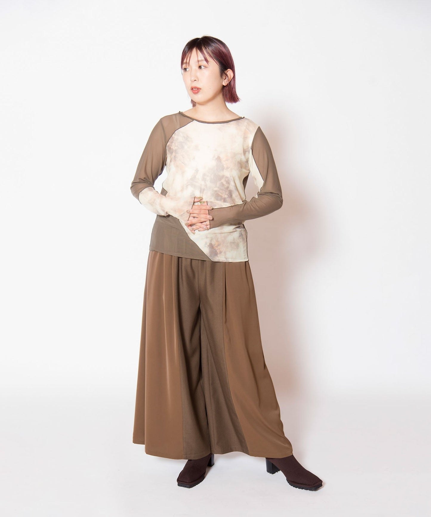 KHAKI styling(159cm)