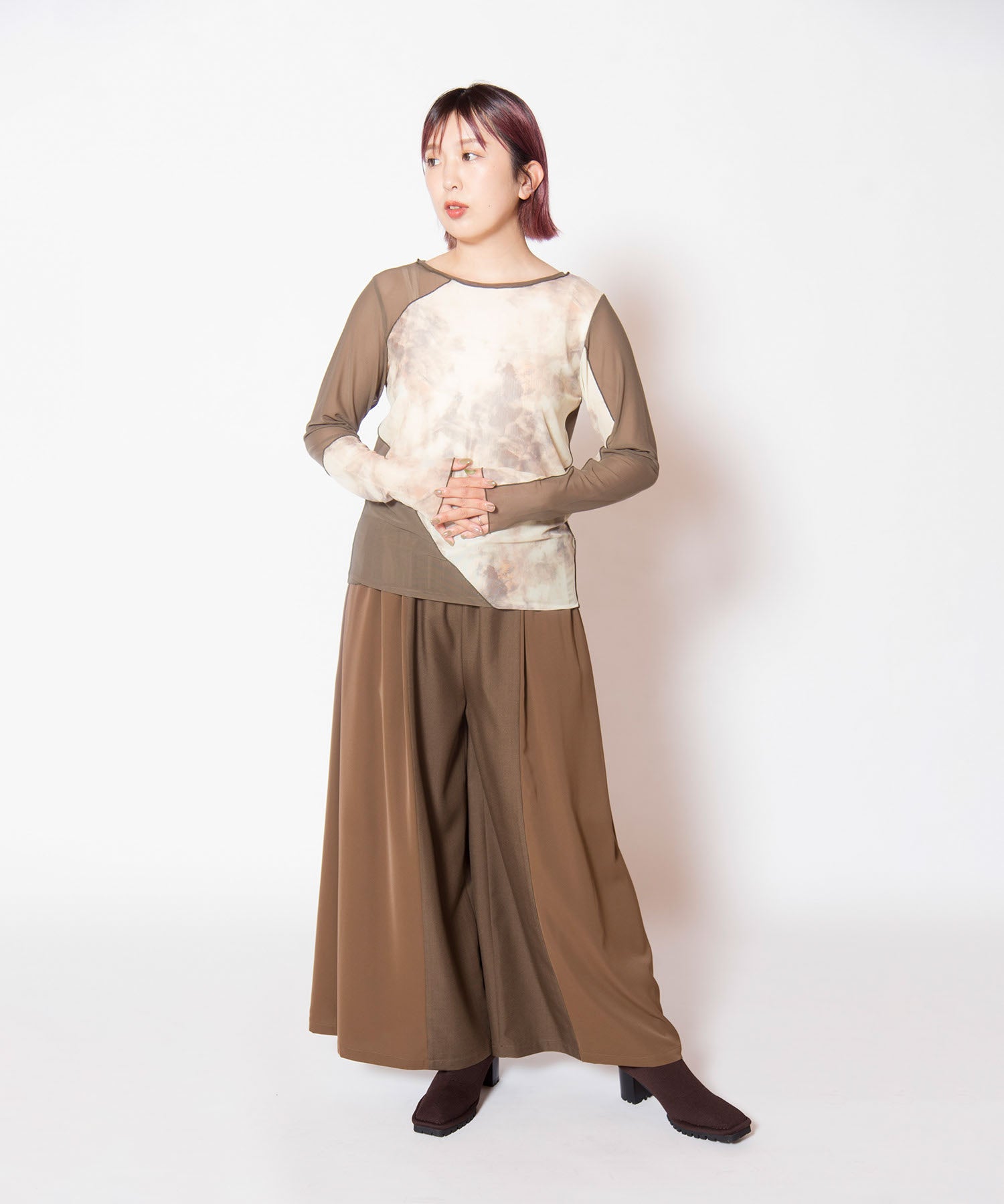 KHAKI styling(159cm)