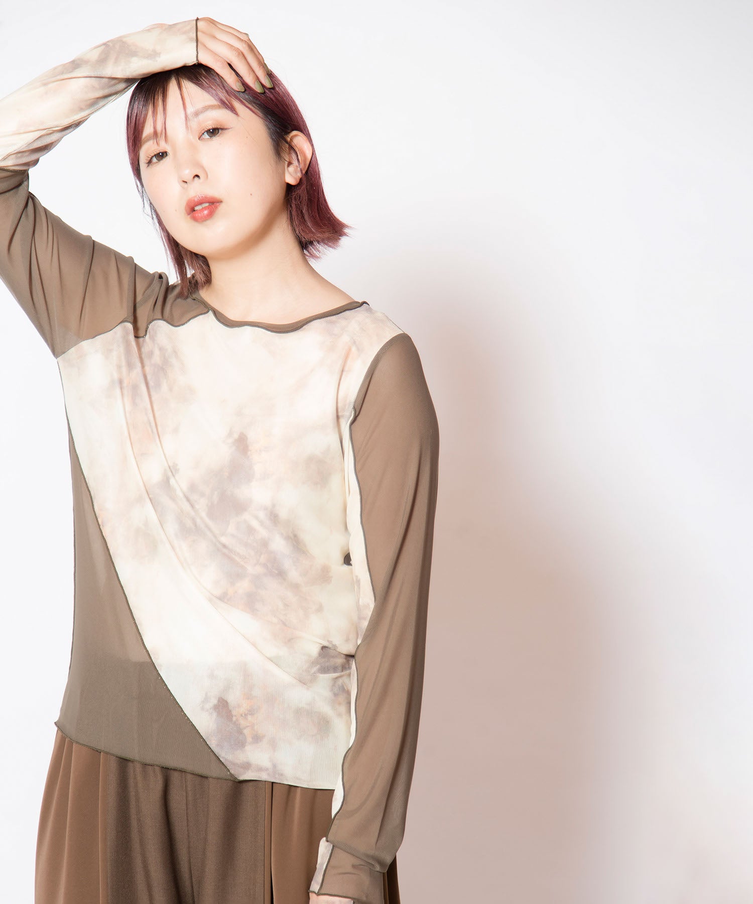 KHAKI styling(159cm)