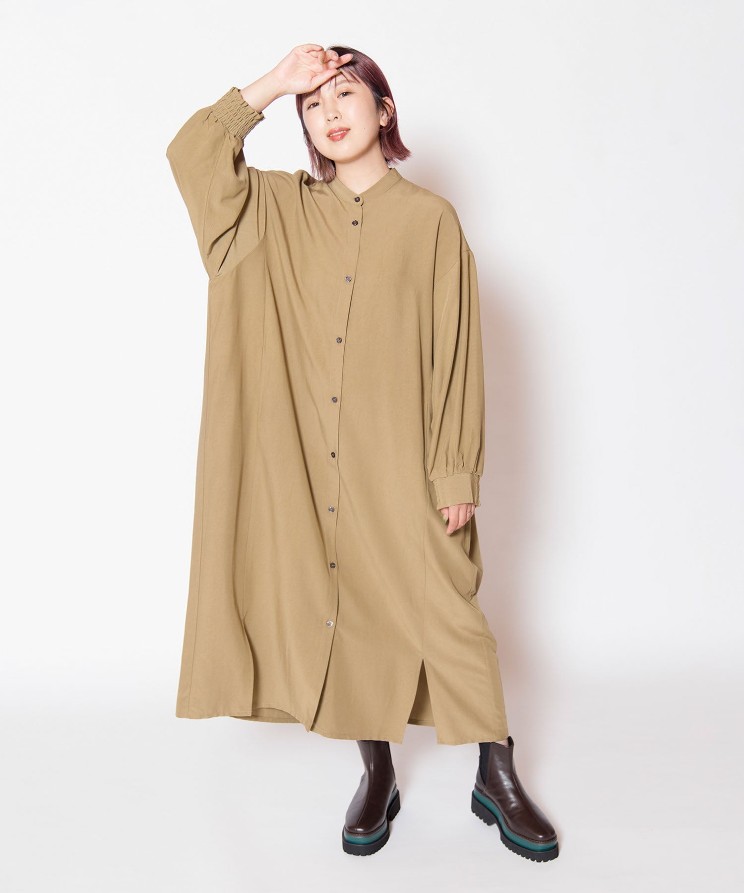 KHAKI styling(159cm)