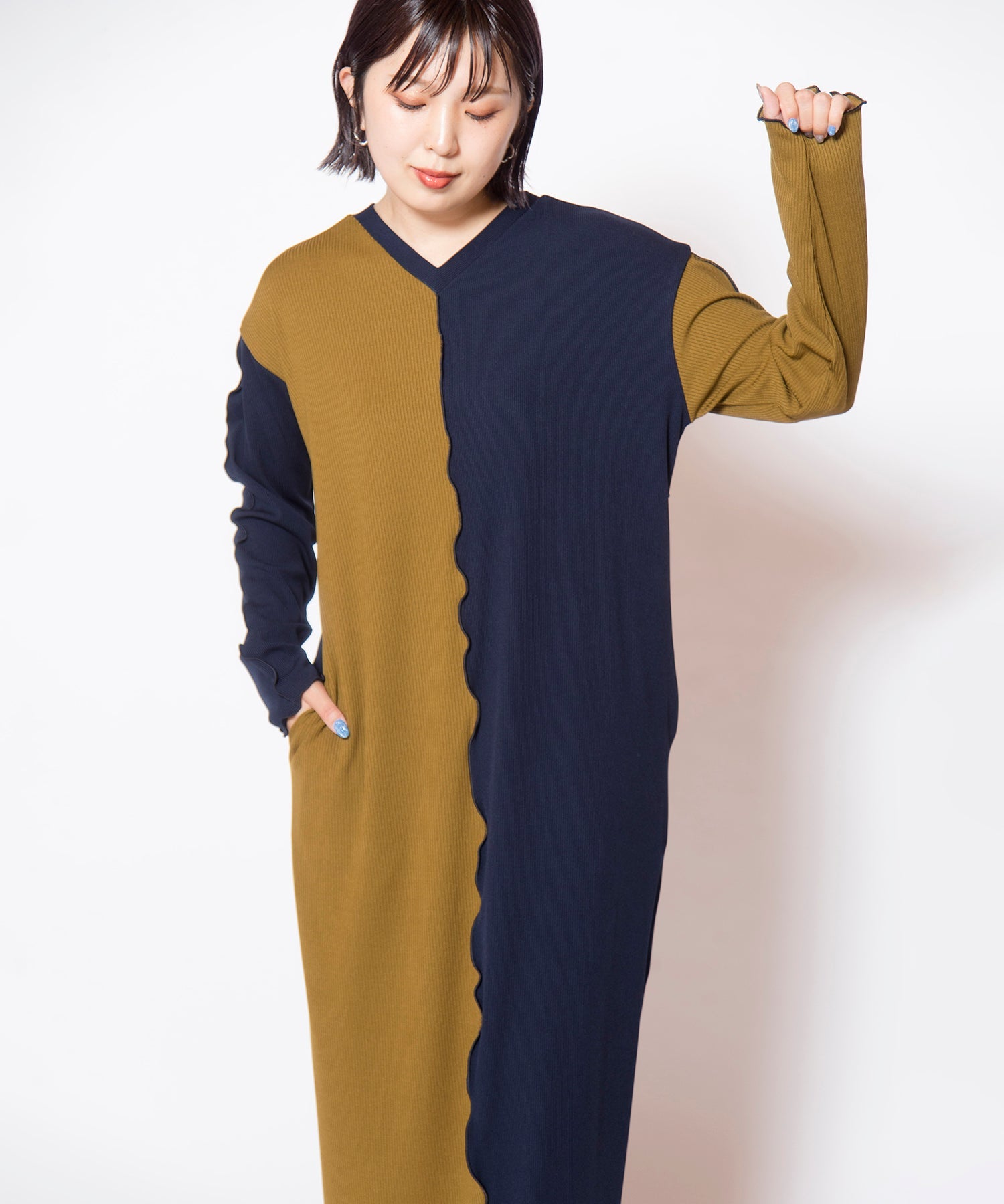 KHAKI styling(159cm)