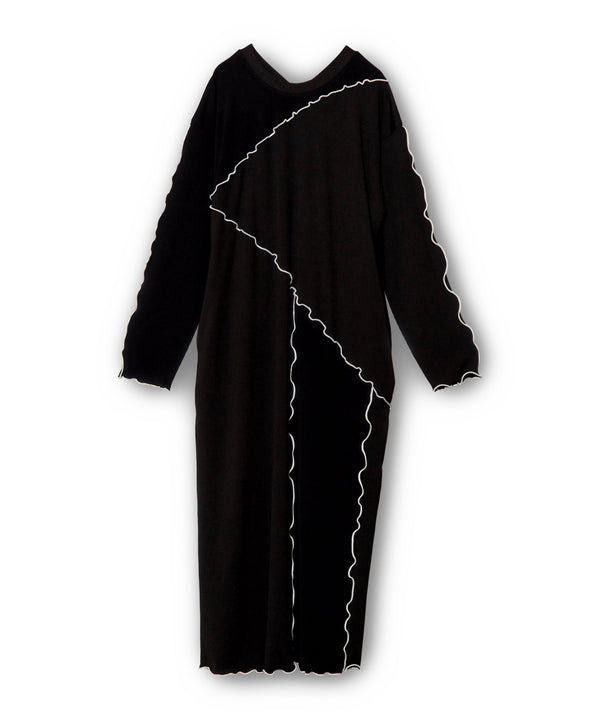 2-Way Mellow Ribbed Knit Dress