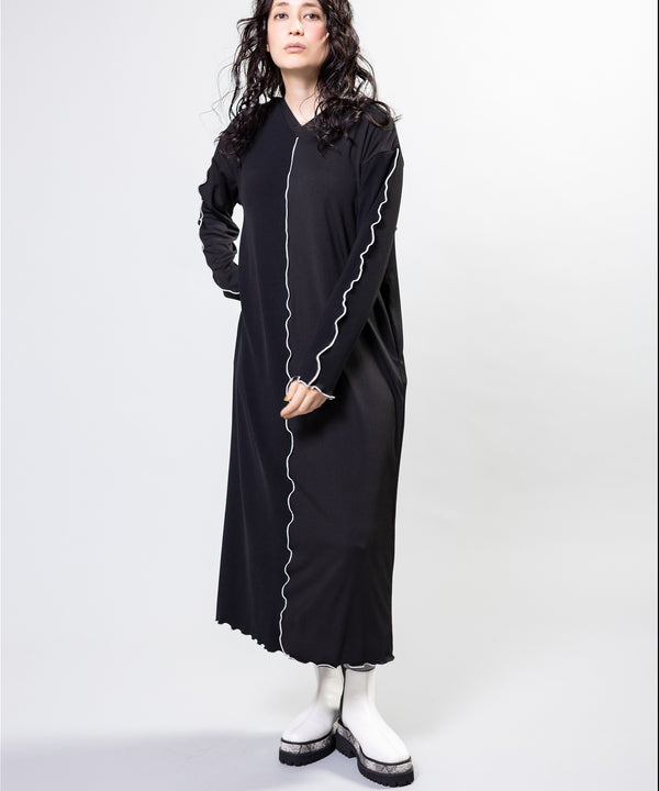 2-Way Mellow Ribbed Knit Dress