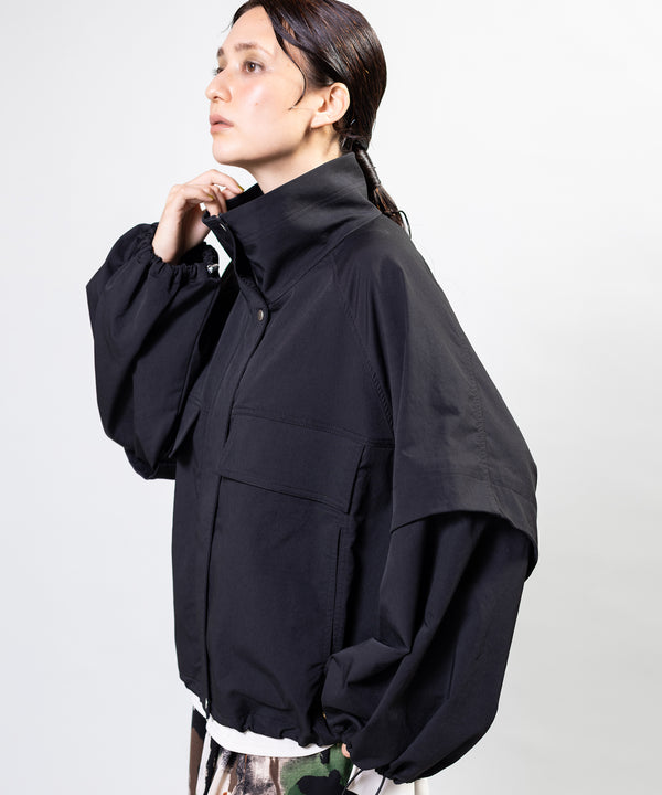 Volume Sleeve Military Blouson