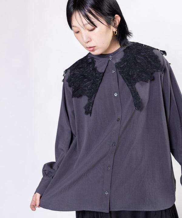 3-Way Lace Collar Blouse