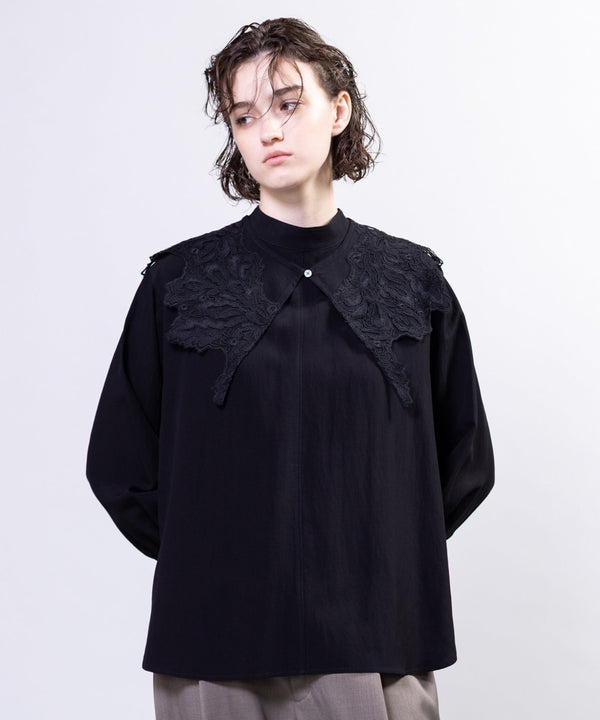 3-Way Lace Collar Blouse