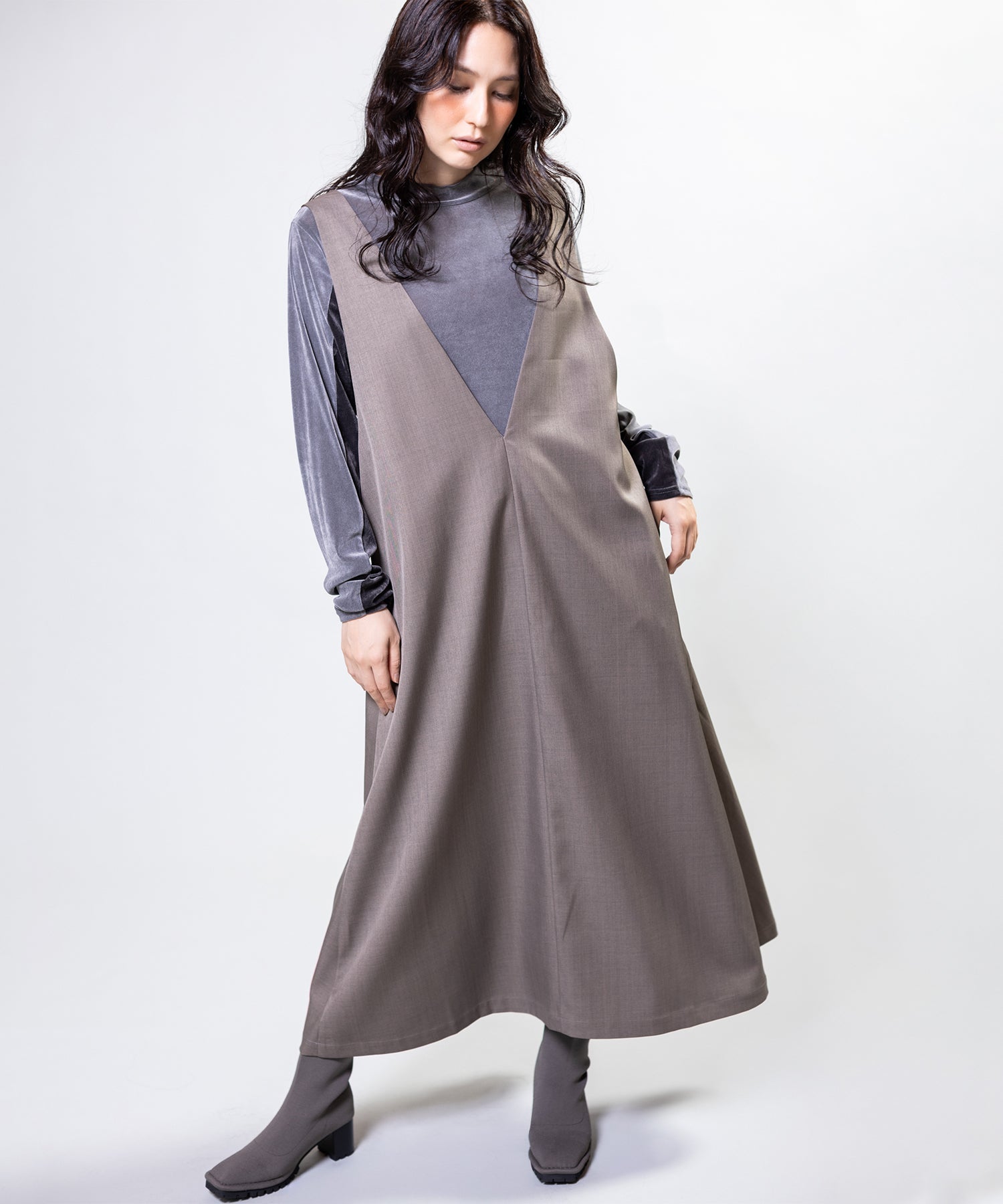 GRAY BEIGE styling(167cm)