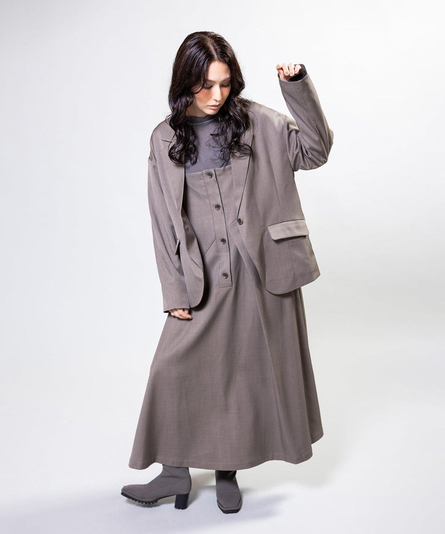 GRAY BEIGE styling(167cm)