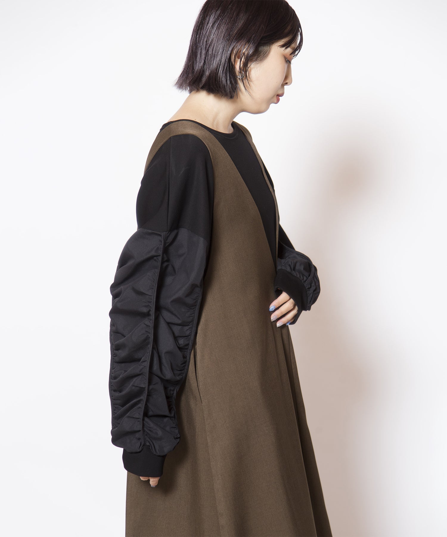BROWN KHAKI styling(159cm)
