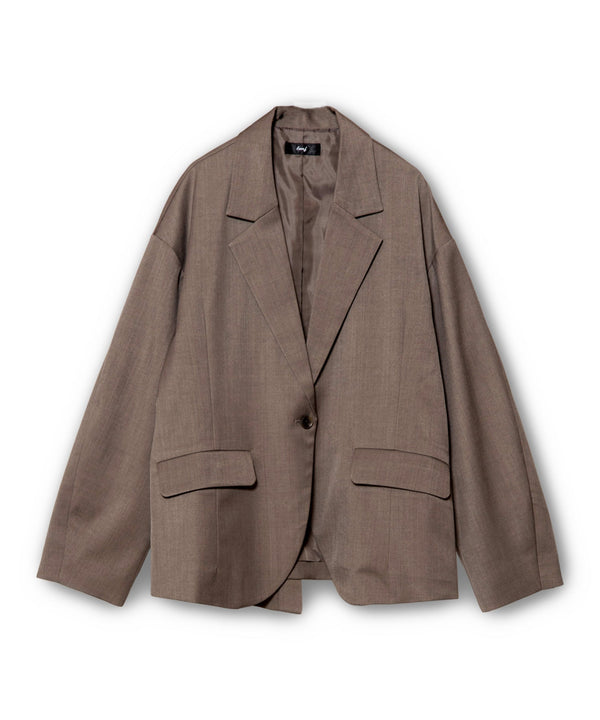Back Button Tailored Jacket