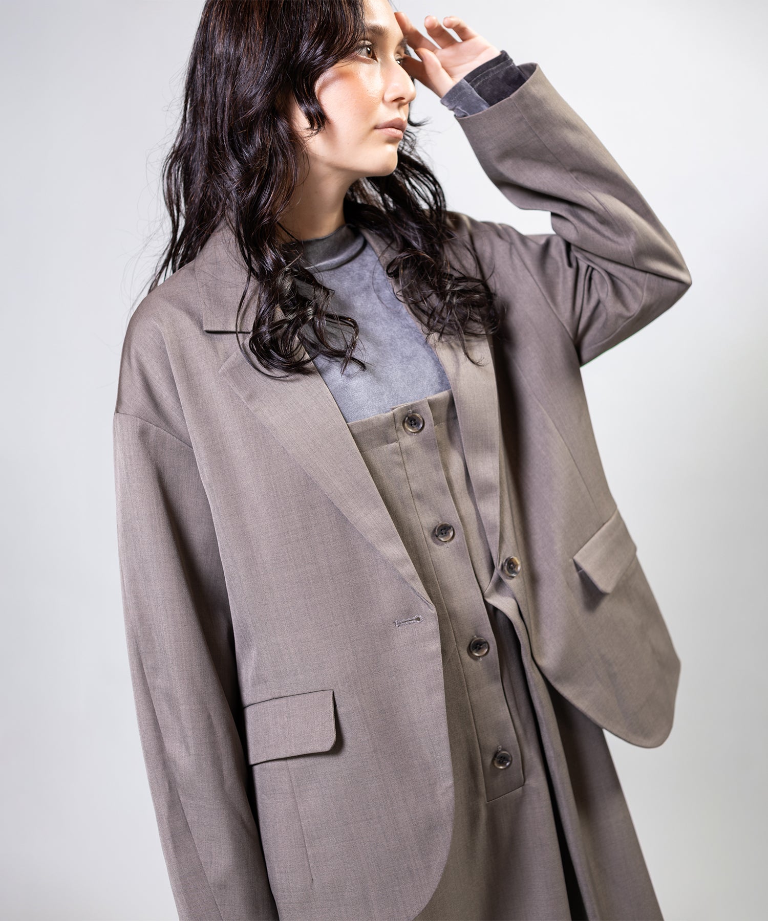 GRAY BEIGE styling(167cm)