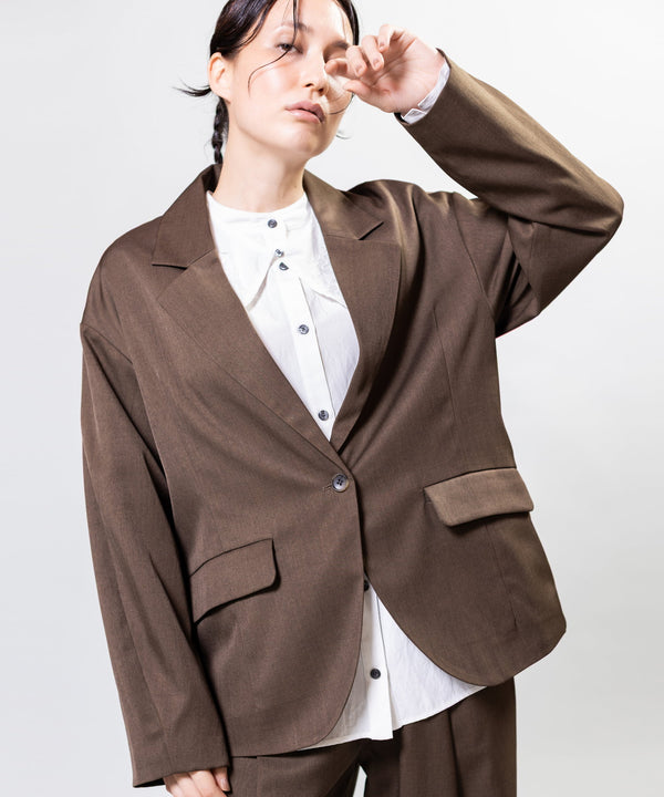 Back Button Tailored Jacket