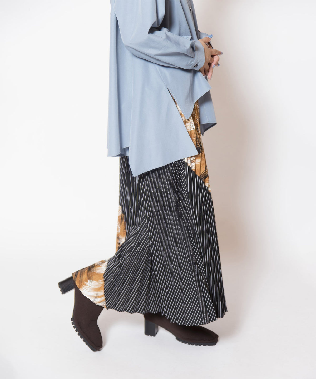 BEIGE×BLACK styling(159cm)