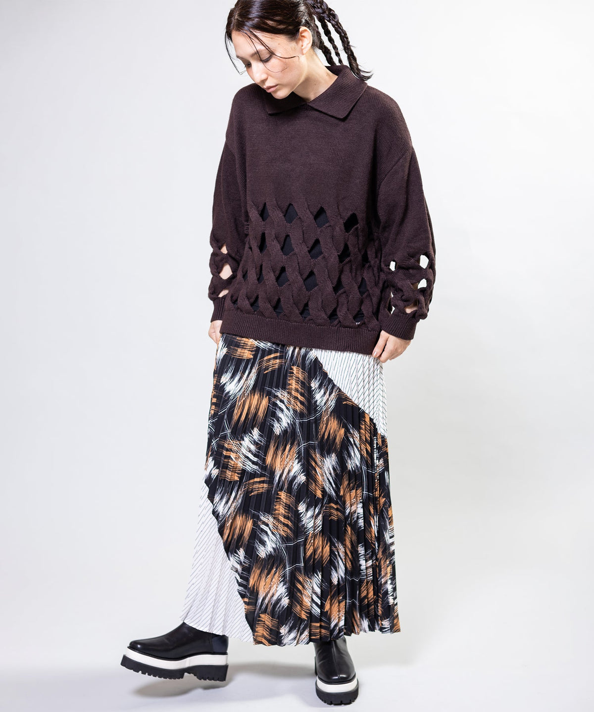 BLACK×WHITE styling(167cm)