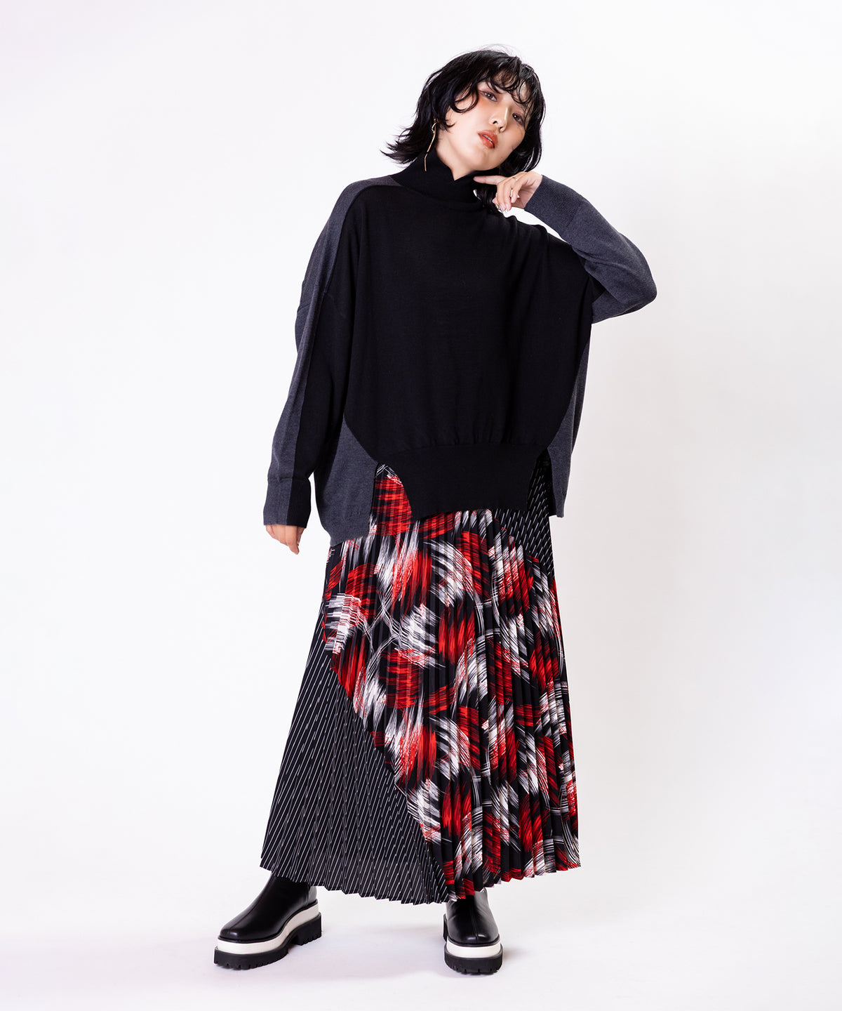 BLACK×BLACK styling(159cm)