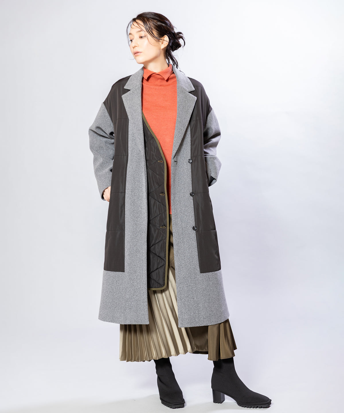 KHAKI styling(167cm)
