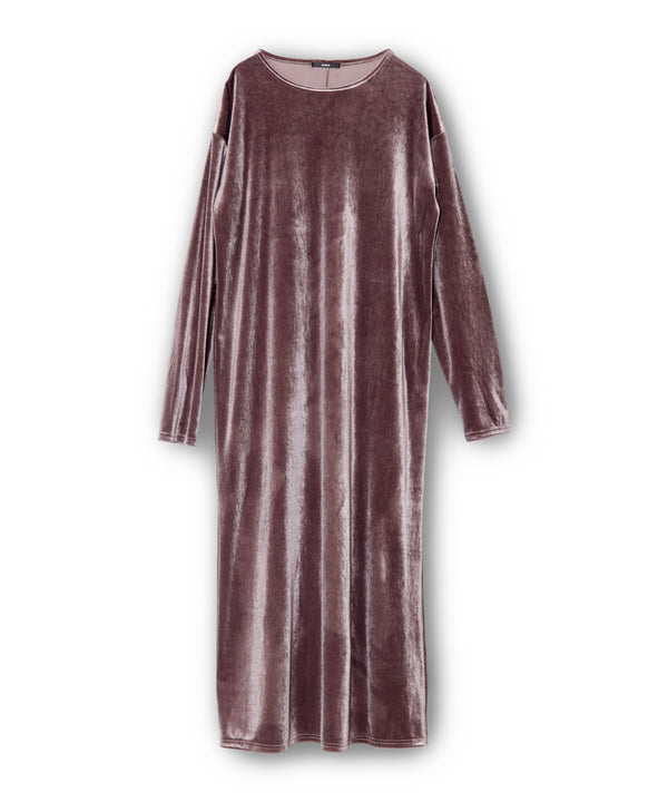 Velour dress