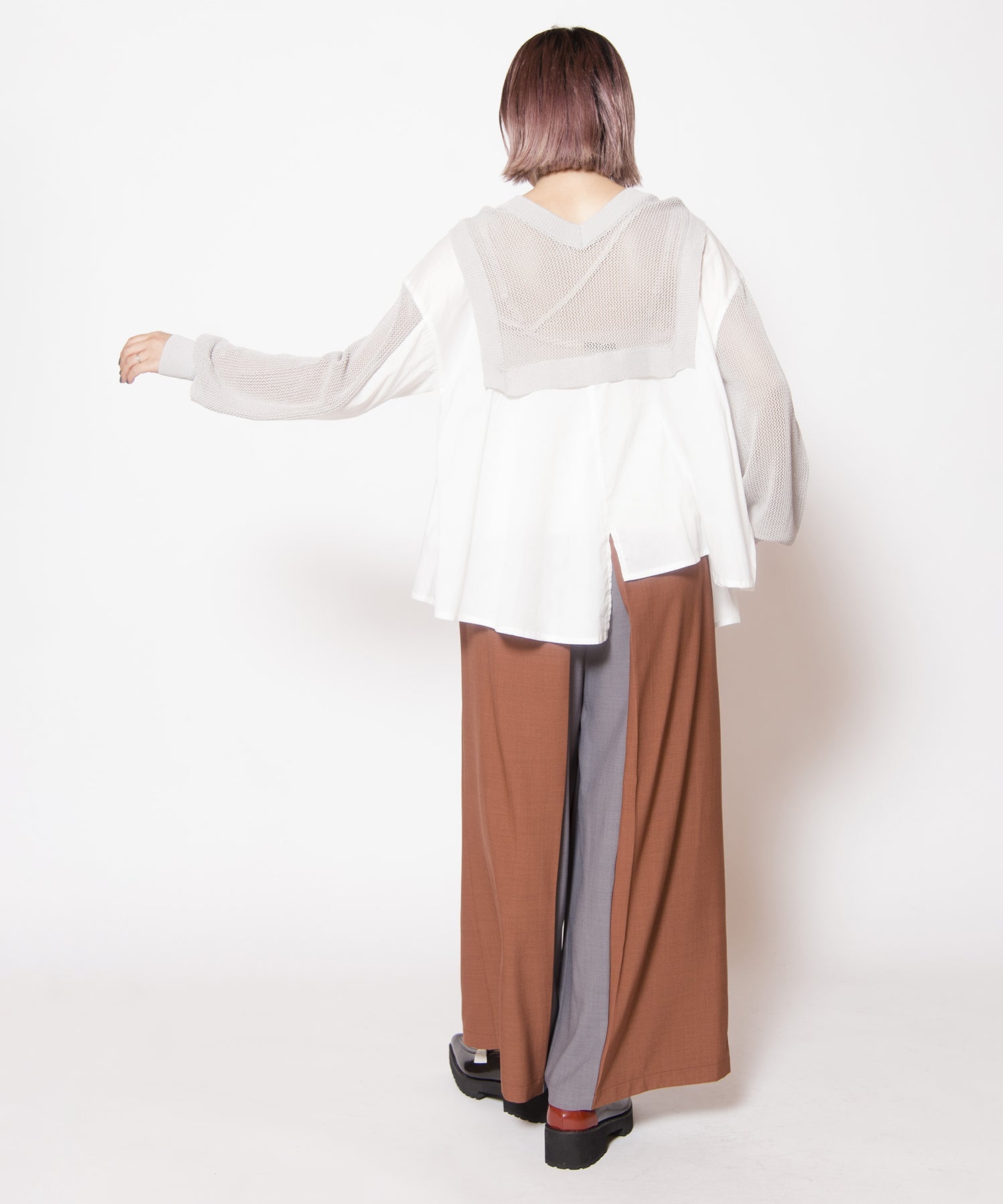 GRAY×WHITE styling(159cm)