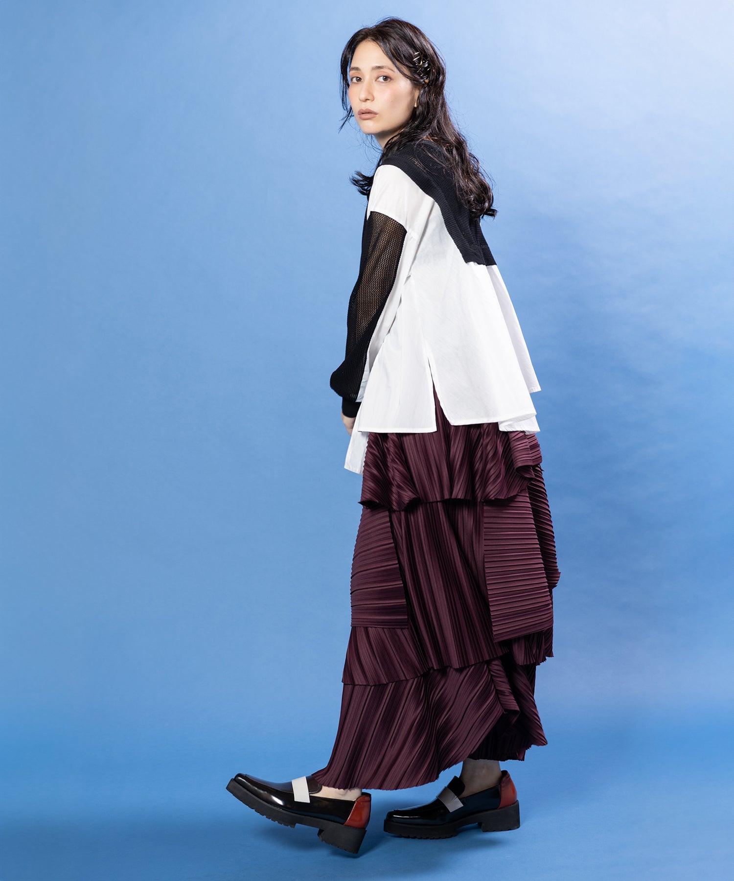 BLACK×WHITE styling(167cm)