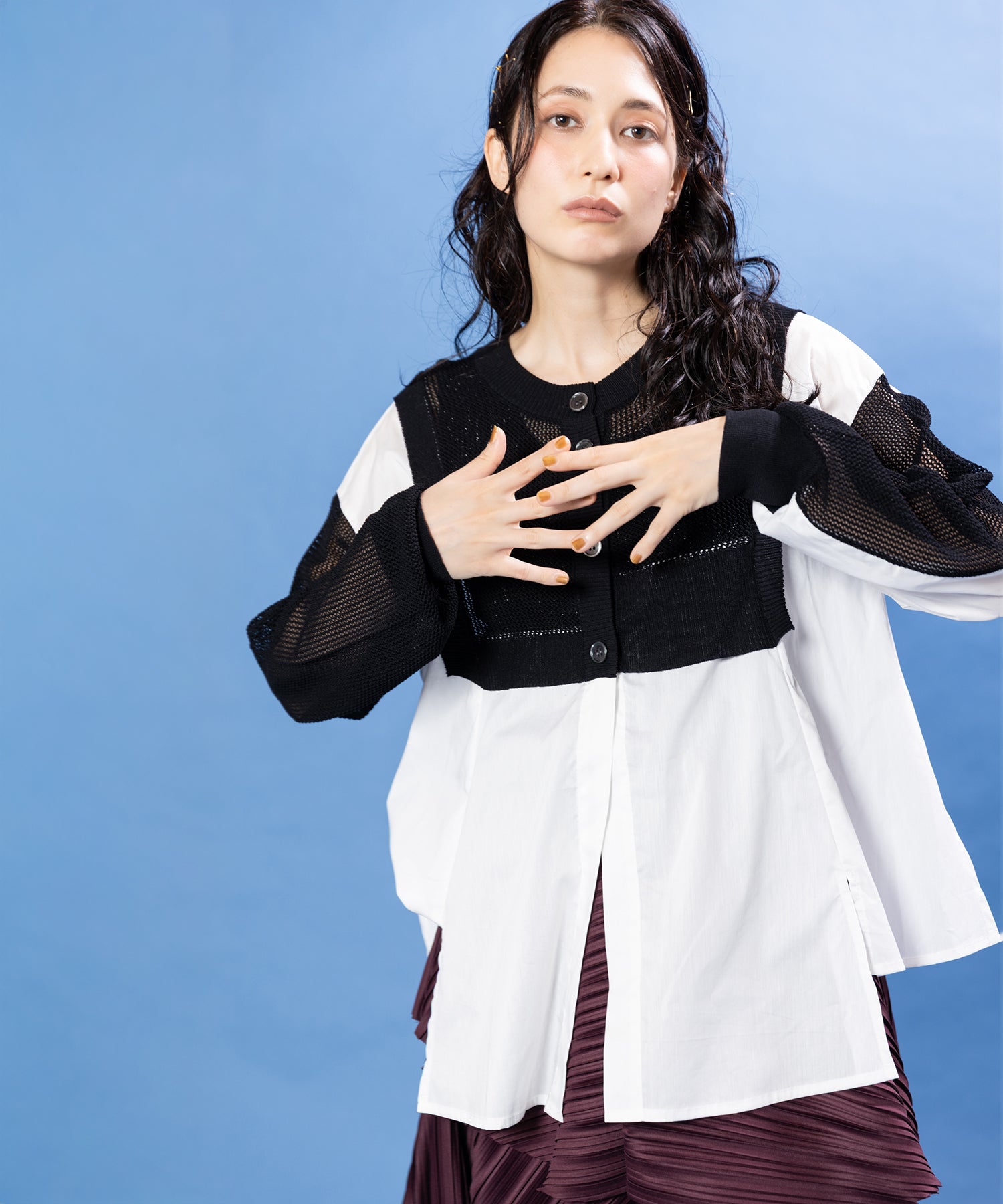 BLACK×WHITE styling(167cm)