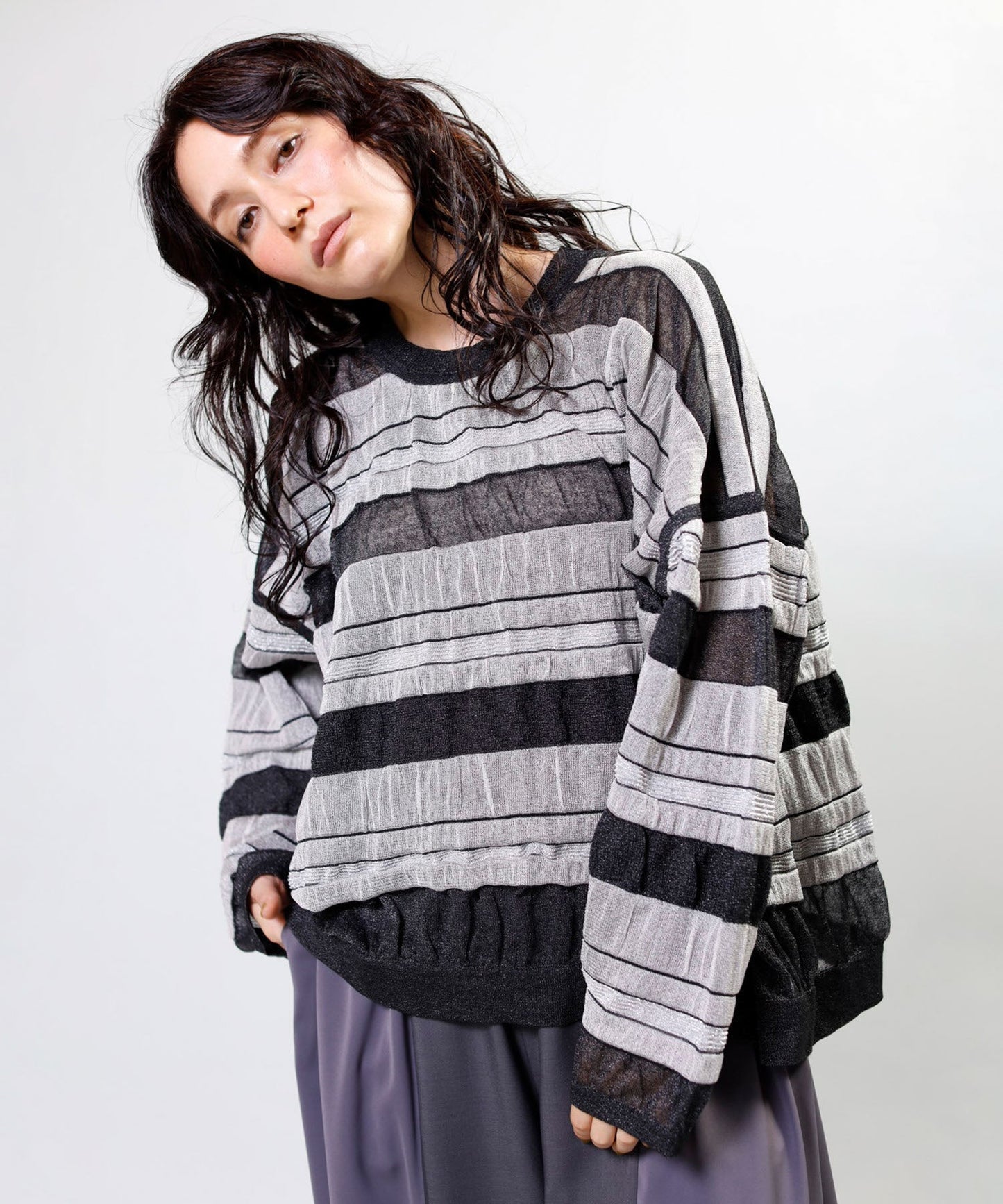 BLACK×WHITE styling(167cm)