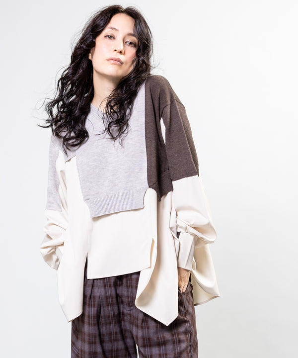 2-Way Knit Pullover