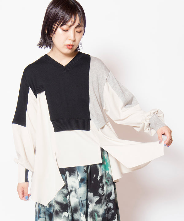 2-Way Knit Pullover