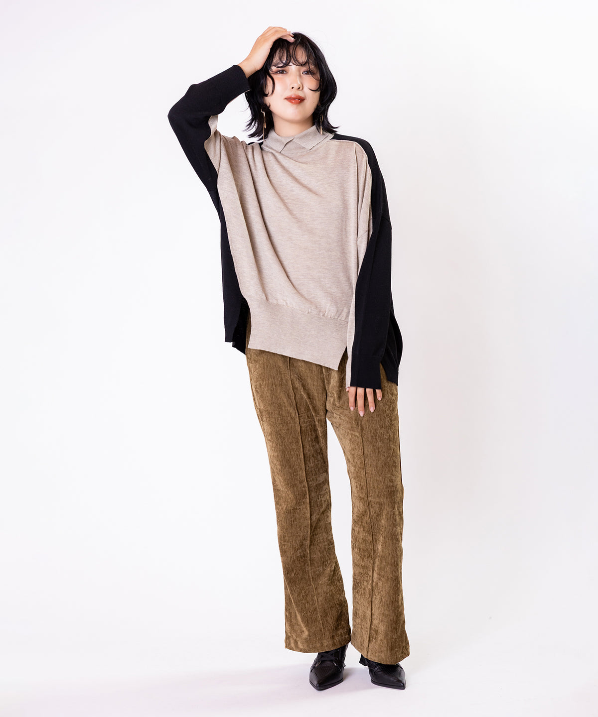 KHAKI styling(159cm)