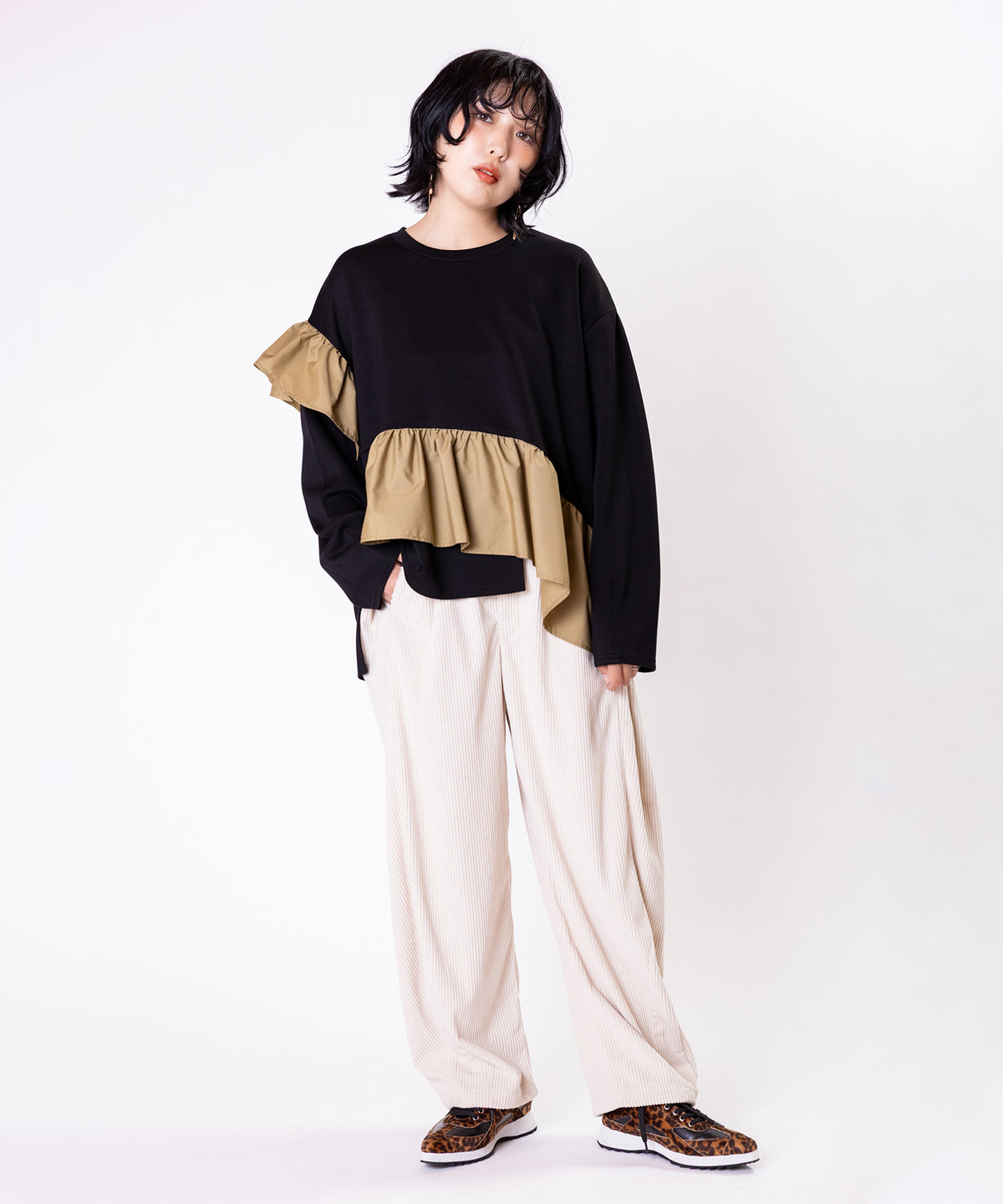 KHAKI styling(159cm)