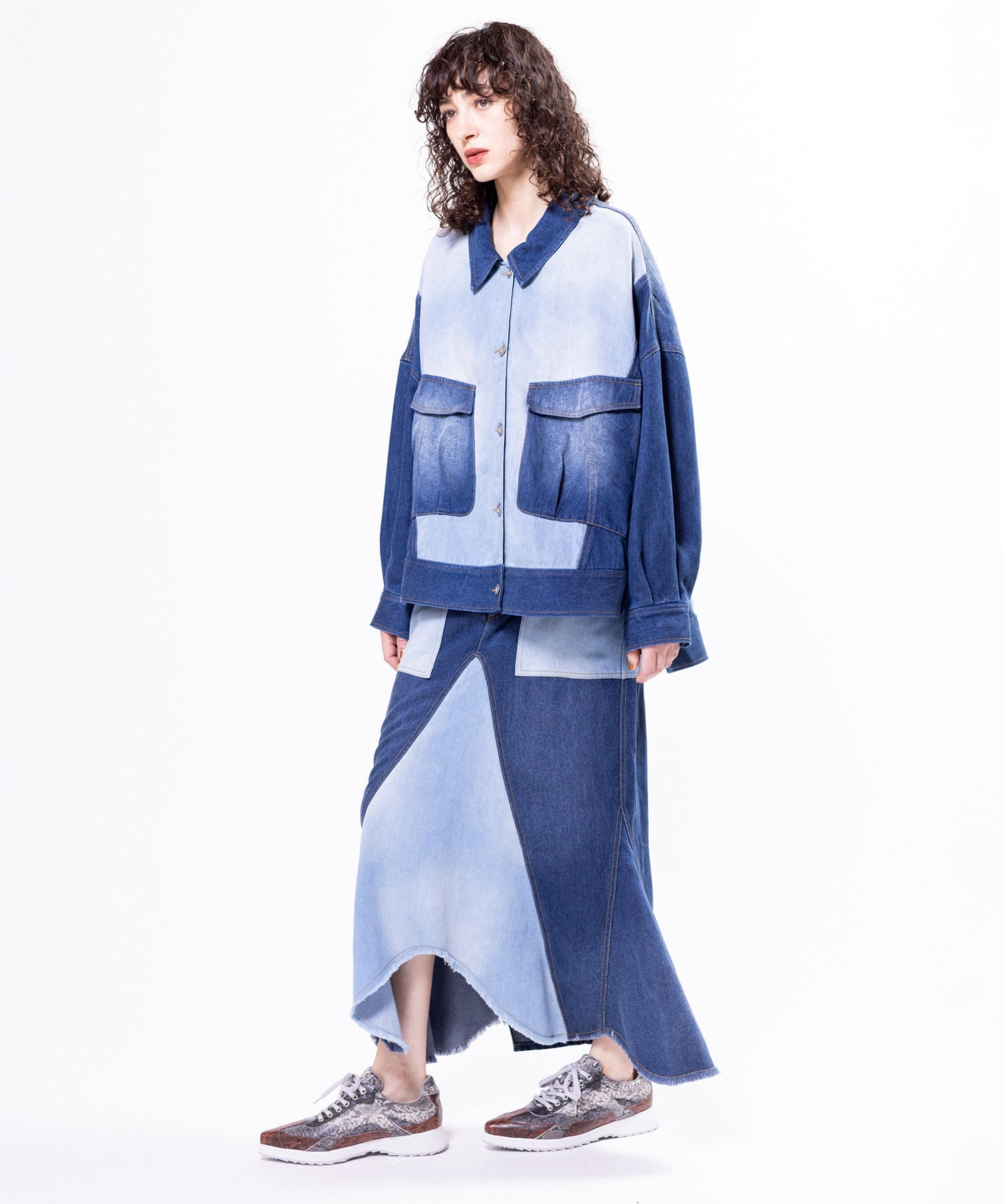 BLUE MIX styling