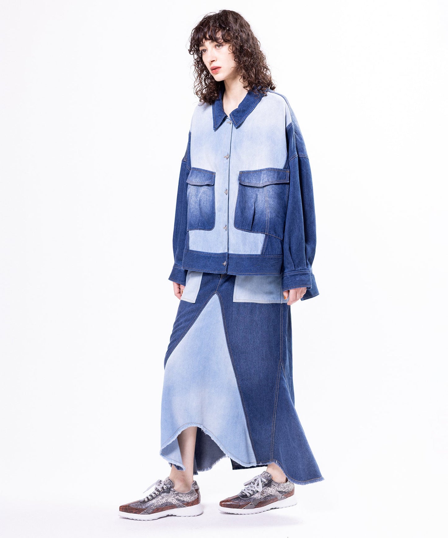 BLUE MIX styling
