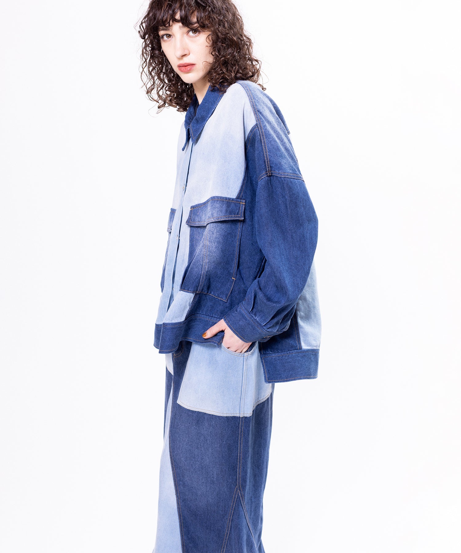 BLUE MIX styling