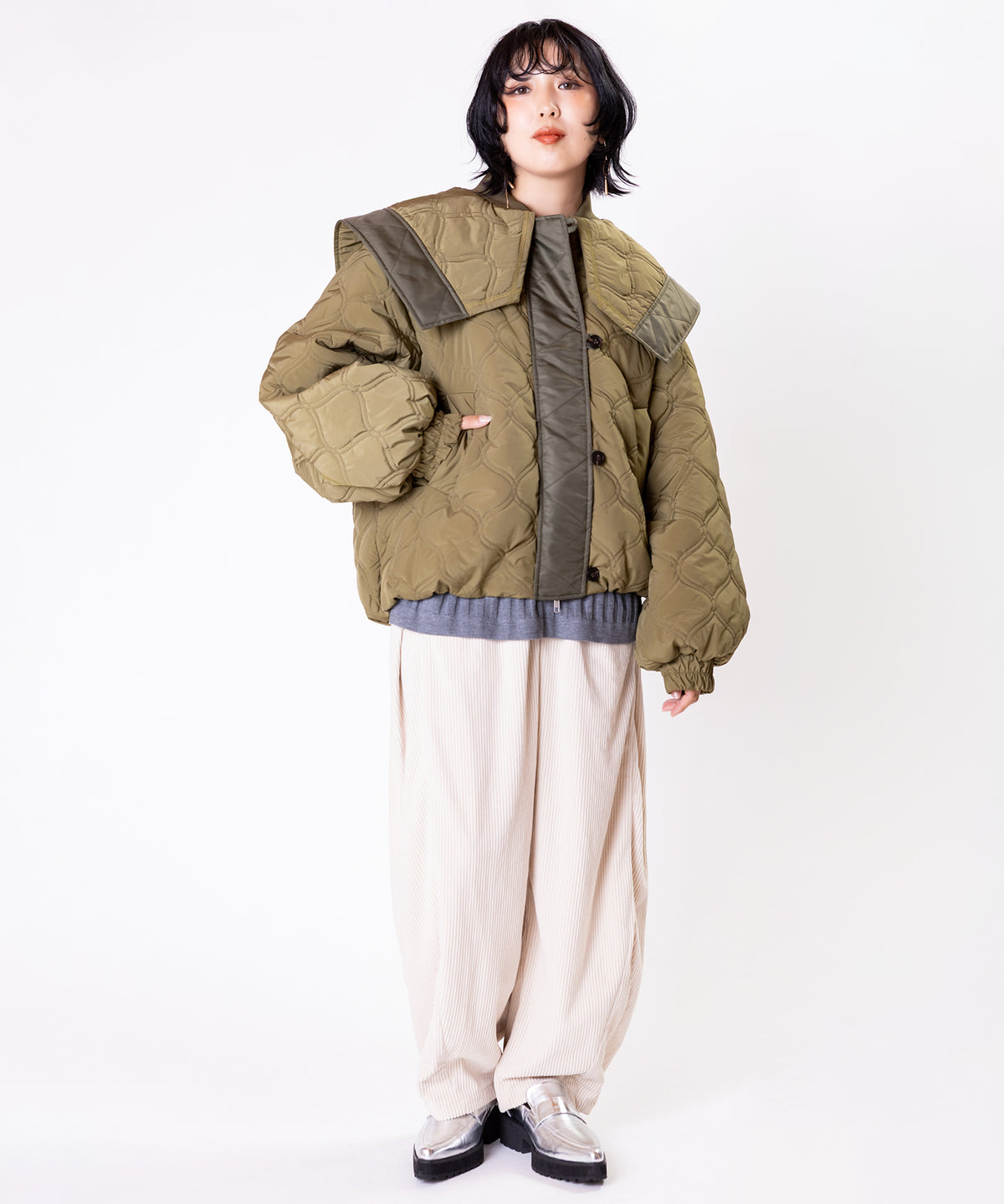 KHAKI styling(159cm)