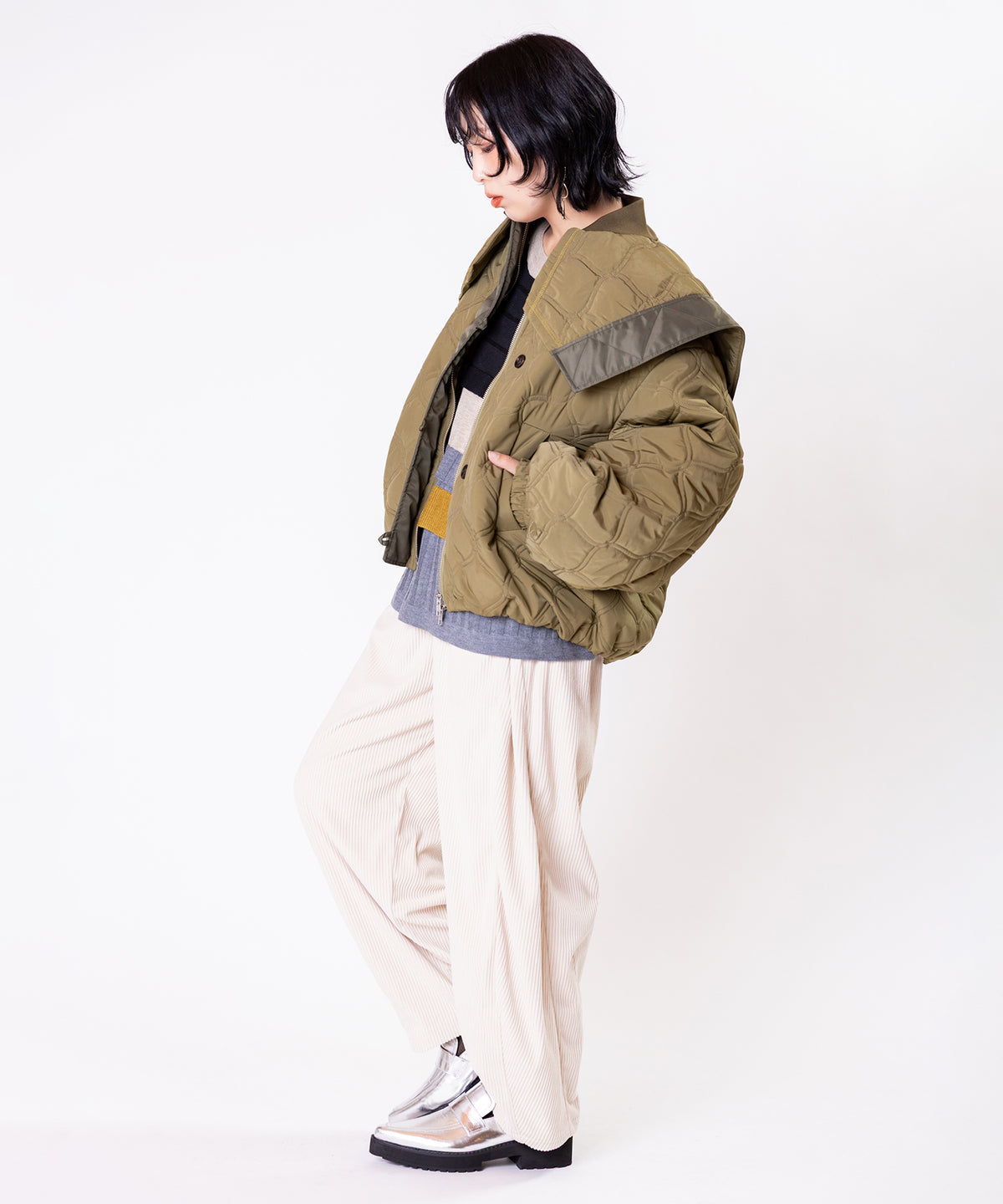 KHAKI styling(159cm)