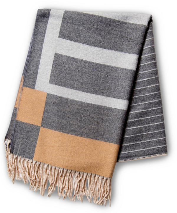 Line Pattern Stole