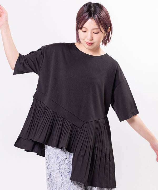 Pleated Panel T-shirt