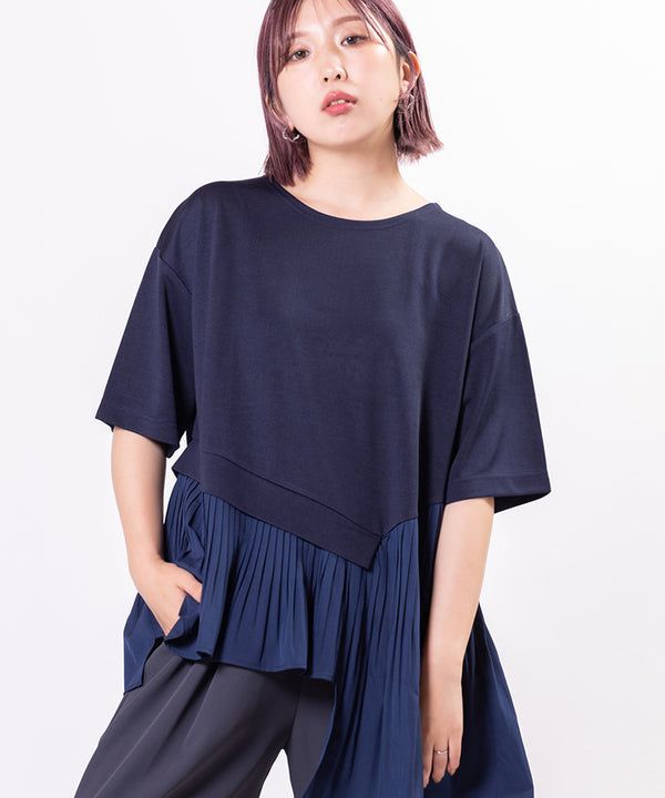 Pleated Panel T-shirt